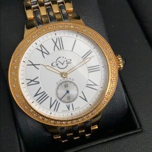 Gevril (GV2) Marsala Diamond Watch